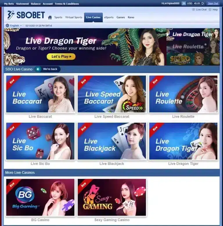 SBOBET – Điểm Đến Uy Tín Cho Cá Cược Thể Thao và Casino