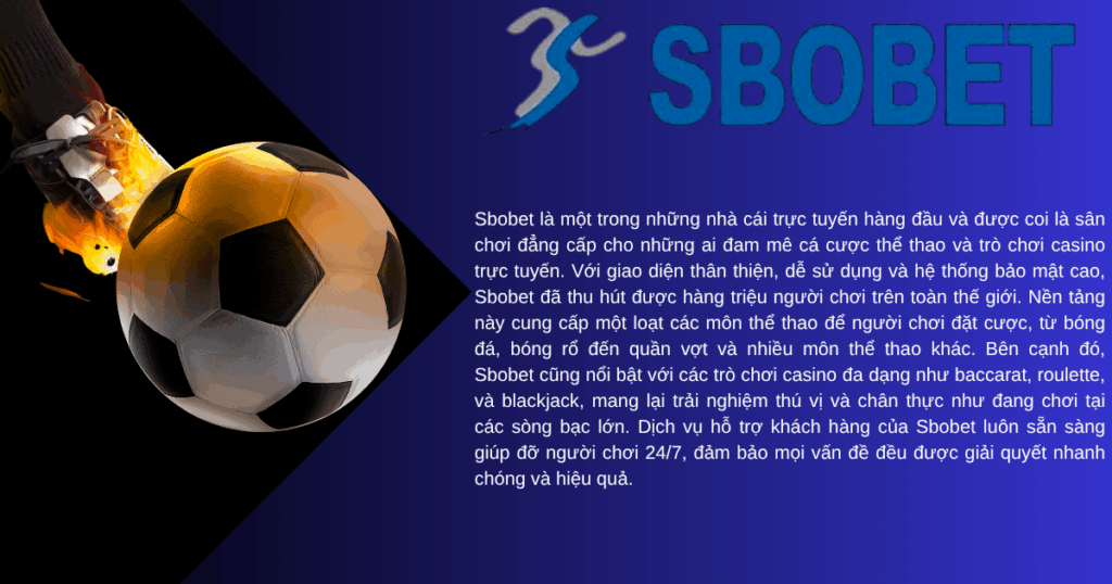 SBOBET – Trang Cá Cược Trả Sau Uy Tín